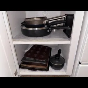 Pots, Pans, Muffin Tin, Baking Sheets