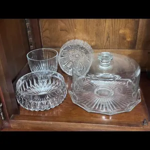 Crystal Glass Serving Dishes