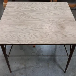 Small laminate top table.   ( some