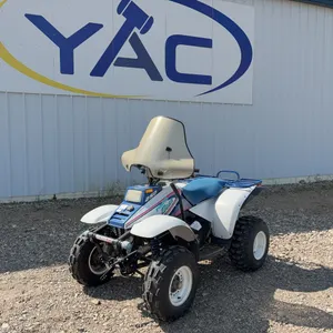 1993 POLARIS 250 ATV W/BLADE & GUN CASE