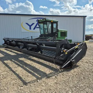 1985 JOHN DEERE 2360 SELF-PROPELLED SWATHER W/ MACDON HEADER
