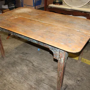 1780-1800 Heart Pine Farmhouse Table