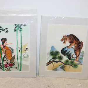 Asian Collage Art