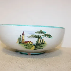 1950 Koscherak Brothers Redware Italian Pottery Bowl