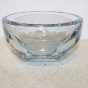 Swedish Asta Stromberg for Strombergshyttan Crystal Bowl