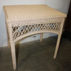 Wicker Side Table