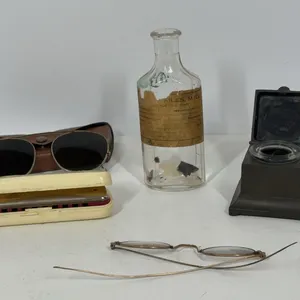 Ink Well, Spectacles, Harmonica