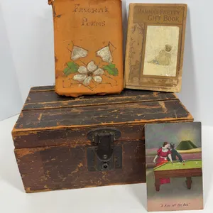 Vintage Box and Books