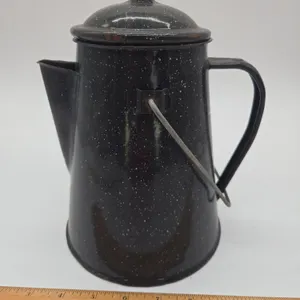 Vintage graniteware coffee pot