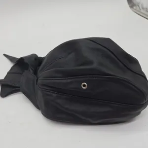 leather biker's skull cap bandana