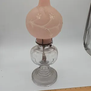 Vintage kerosene oil lamp