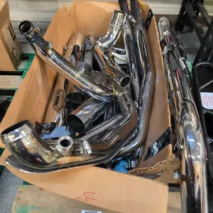 CHROME MOTORCYCLE EXHAUST LOT