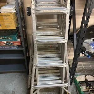 GORILLA LADDER ALUMINUM MULTI POSITION LADDER, 18’