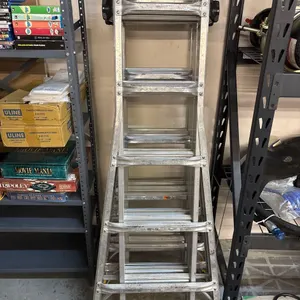 GORILLA LADDER ALUMINUM MULTI POSITION LADDER, 22’