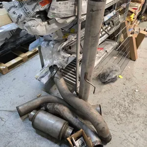 LOT OF FIVE INCH EXHAUST PARTS