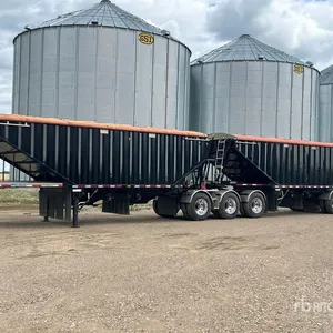 2016 Lode King 28 ft Tri/A Super B-Train Lead Grain Trailer