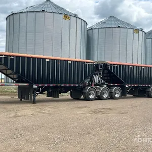 2016 Lode King 30 ft T/A Super B-Train Pup Grain Trailer