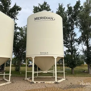 Meridian 3 Ring Smooth Wall Hopper Grain Bin