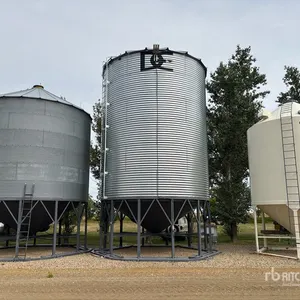 DE +/- 5300 bu 6 Ring Hopper Grain Bin