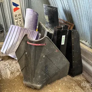 Quantity of (3) Poly Auger Hoppers