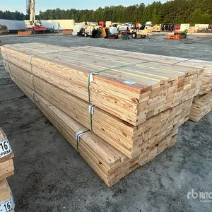 Quantity of (192) 2x6x16 SYP #2 Prime Grade Kiln Dried-Heat Treated S4S Lumber (Unused)
