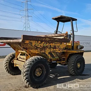 Thwaites 6 Ton Dumper, Roll Bar 