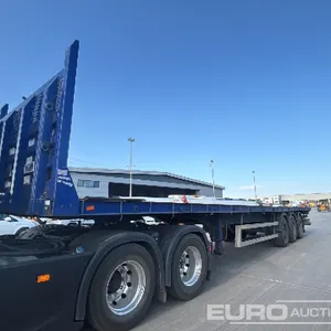 2004 Tirsan Tri Axle Flat Bed Trailer 