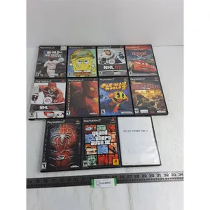 (11) Sony PS2 Video Games - Sponge Bob, NHL 07, Grand Theft Auto 3