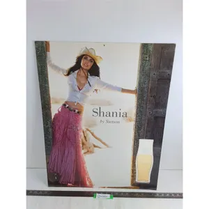 Stetson Double-Sided Poster Featuring Shania Twain Promoting "Shania" Perfume - 22" x 28"