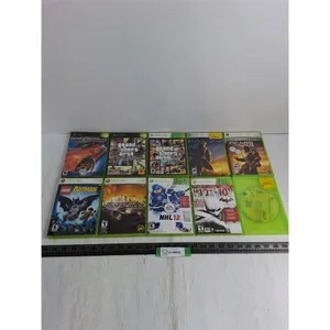 (10) X Box/X Box 360 Video Games - Lego Batman, NHL 12, Halo 3