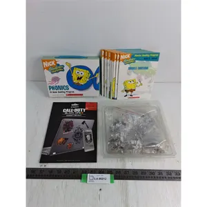 Sponge Bob Phonics 12-Book Set, Call of Duty Gadget Decals, Bulk Metal Brackets