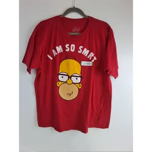 Homer Simpson "I Am So Smrt" Large T-Shirt