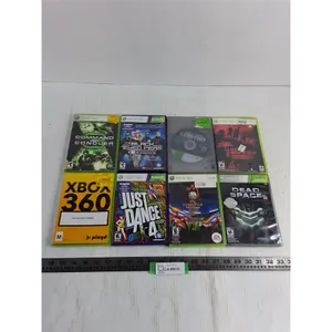 (8) XBOX 360 Video Games - Just Dance 4, Dead Space 2, Command & Conquer