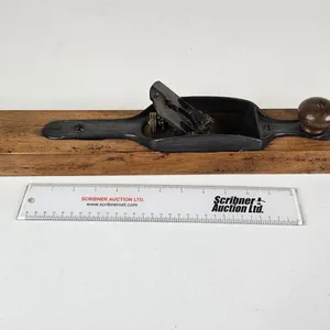 Bailey Antique Wood Plane (Missing Blade) (Measures : 24"L)