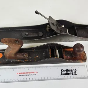 Cast Iron Wood Planes (2) : (Note : Missing Some Pieces) - Bailey No. 7 - Shelton No.5