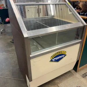 Ice Cream Cooler  (Note: Tested Not Working) (Measures : 46-1/2"H x 30-1/4"W x 26"D)