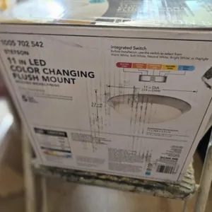 Stetson 11" LED Color Changing Flush Mount