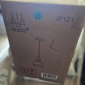 Pia Ricco 1 Light Pendent Light Model JP121