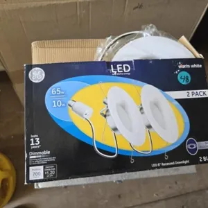 GE Dimmable LED 6" Recessed Downlight NIB- Qty 5