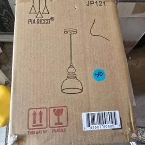 Intertek 1 Light Pendant Light NIB