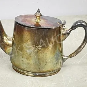 vintage CPR dining car teapot
