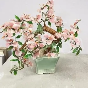14" tall jadeite bonzai tree