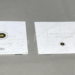 2-Canada  War 1812 coin sets