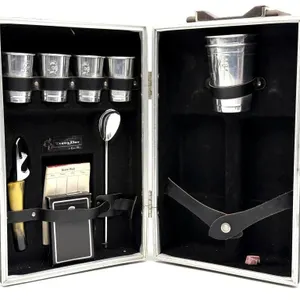 Vintage Wear-Ever TravL Bar Set in Case
- case