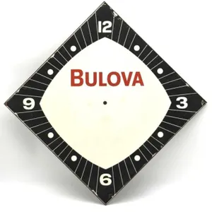 Vintage Bulova Clock Face 21.5”