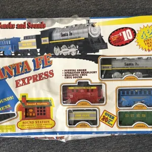 Santa Fe Express Train Playset 
- locomotive is