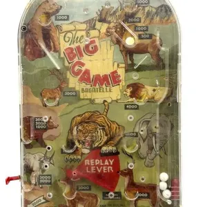 Vintage The Big Game Bagatelle Tabletop Pinball