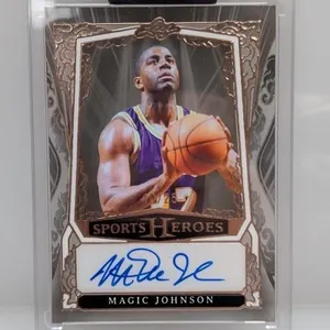 10/25 2025 Leaf Sports Heroes Magic Johnson BA-MJ1