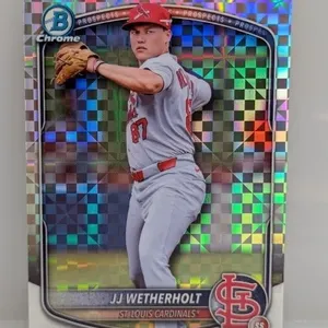 2025 Bowman Chrome Draft Checkerboard Wetherholt