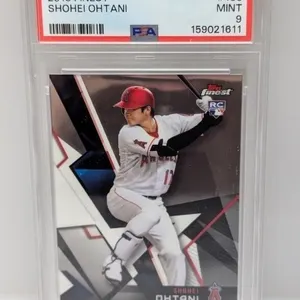 2018 Topps Finest Shohei Ohtani #100 RC PSA 9